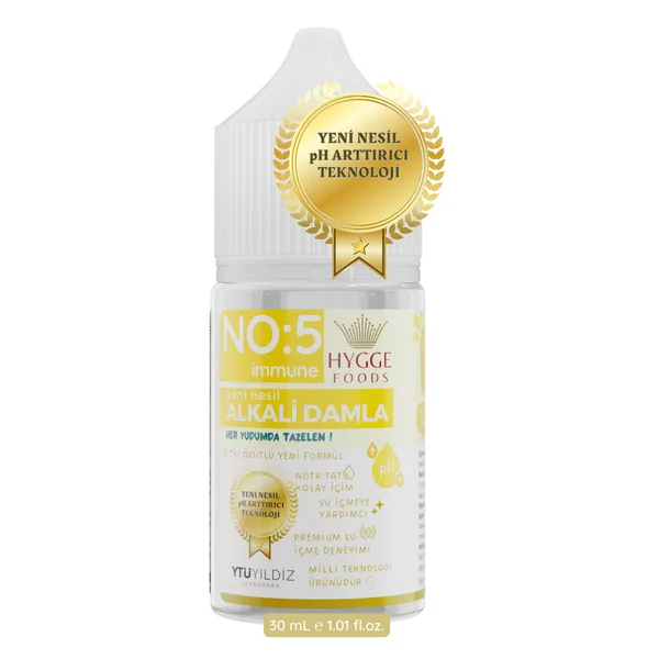 Alkali Damla NO:5 Immune — Zerdeçal + Nar